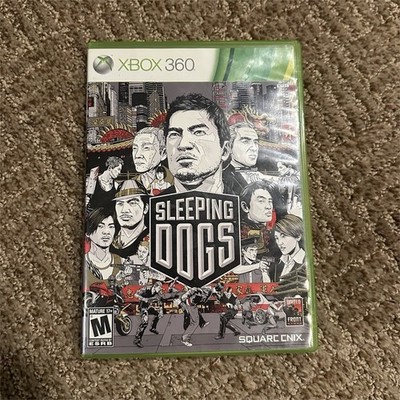 Square Enix Sleeping Dogs Manual Xbox 360 NTSC-U/C M-Action Martial Arts