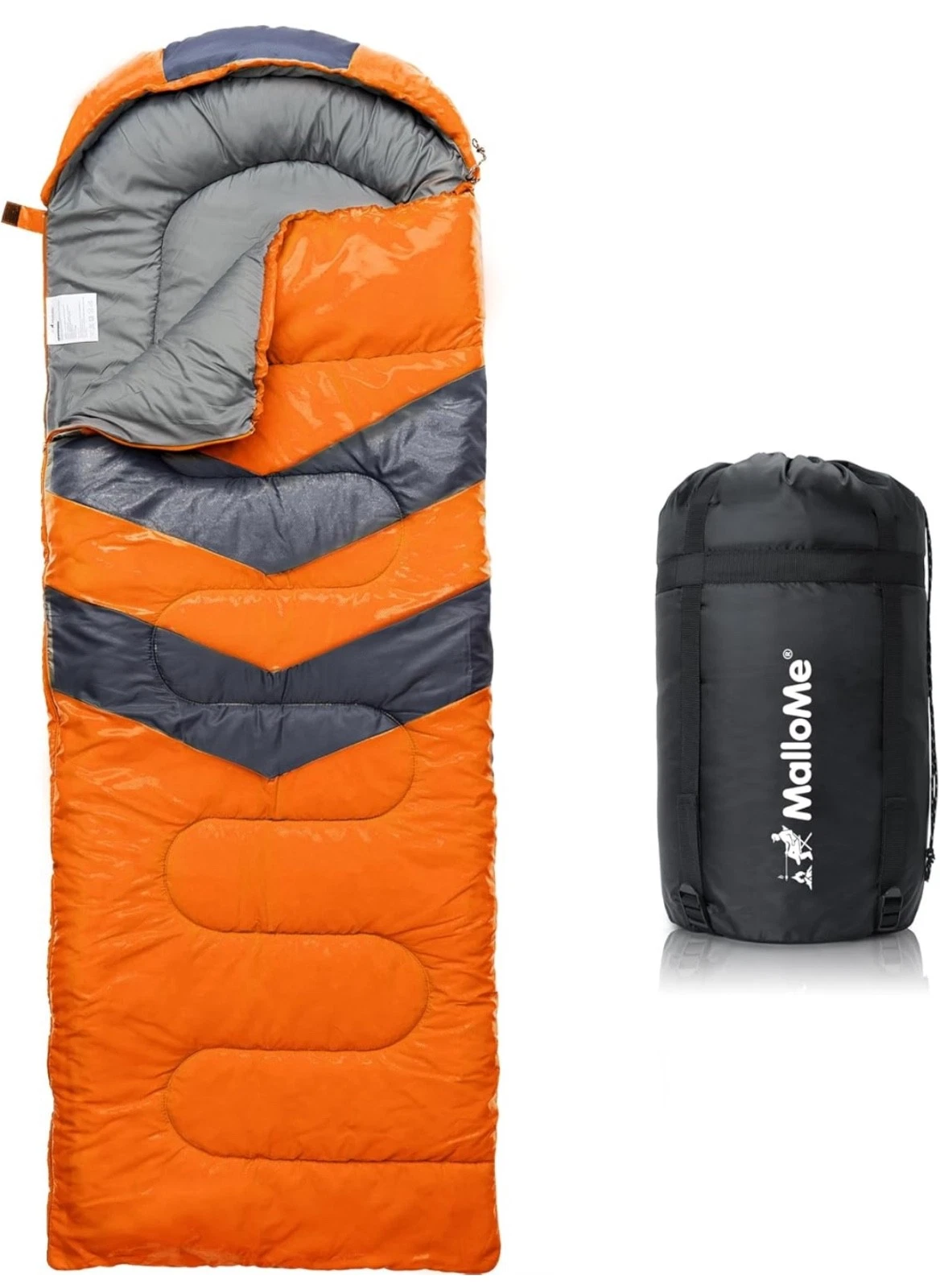 MalloMe Sleeping Bags for Adults & Kids Sleeping Bag 3-4 Season