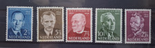 Netherlands 1954 Cultural  and Social Relief Fund set of 5, hinged mint