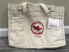 Macy 25th Anniversary “The Cellar”  Canvas Tote CarryAll Bag Cellarbration NWT