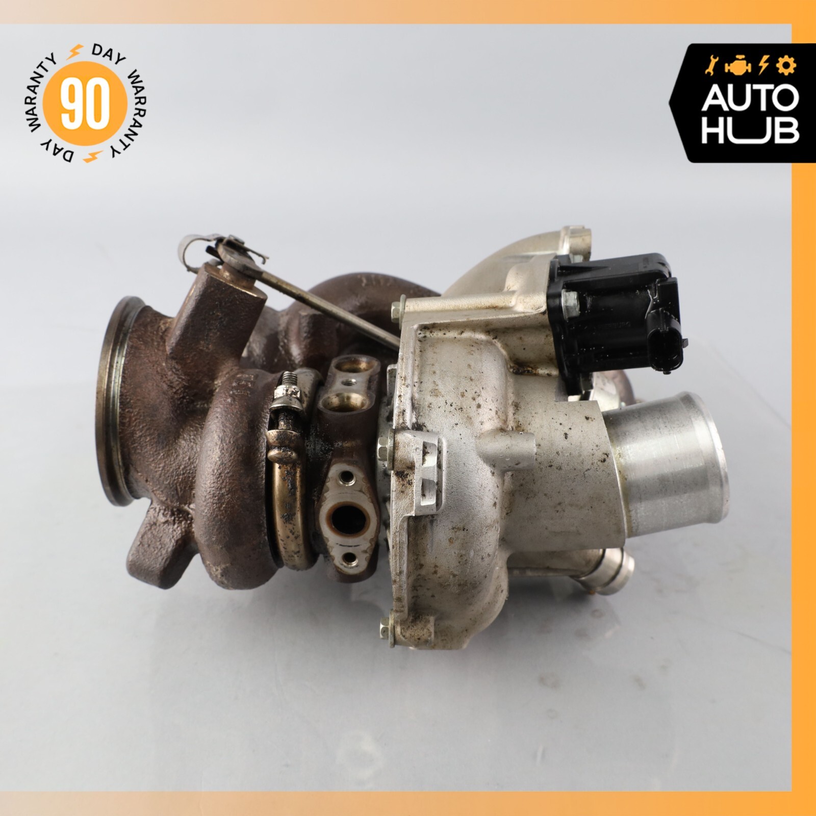 Maserati Levante M161 Ghibli Right Turbocharger Turbo Charger Manifold OEM 73k