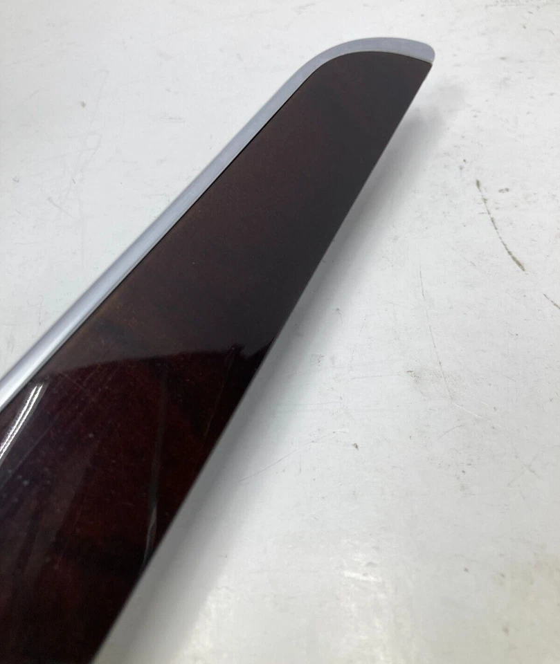 05-11 奥迪 A6 Quattro 司机左后内门装饰成型棕色原始设备制造商 — 第 2/4 张图片