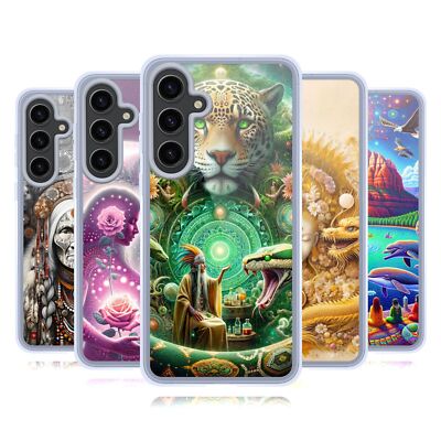 SHAMBHALA LIGHT VISIONARY CELESTIAL GRAPHICS GEL CASE COMPATIBLE SAMSUNG/MAGSAFE