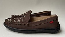 Marc Joseph New York Unisex Kids Leather Loafers Mott Street Size 2 -B04