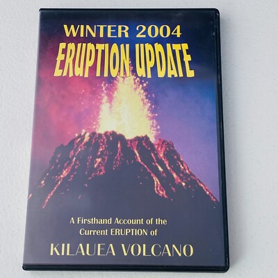 Winter 2004 Eruption Update Kilauea Volcano DVD 2003 Pre-Owned Good