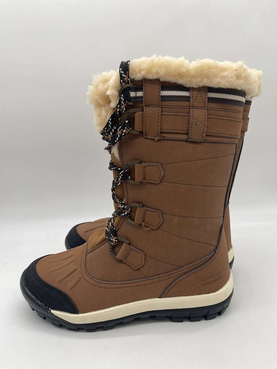 Tried on BEARPAW WOMEN Desdemona Winter Waterproof Snow Boots size