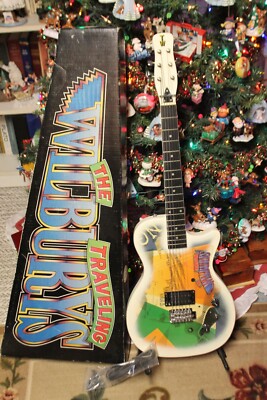 BEATLES Traveling Wilburys 1988 Gretsch TW-300 ELECTRIC Guitar w/ BOX Cord RARE