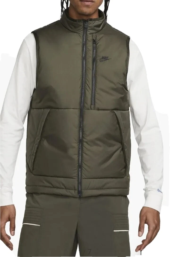 Nike men's online vest with hood