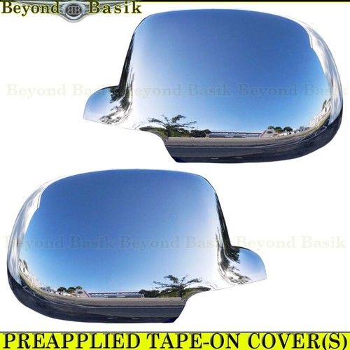 2000-2006 CHEVROLET SUBURBAN, TAHOE Full Triple Chrome Mirror Covers Overlays - Picture 3 of 4