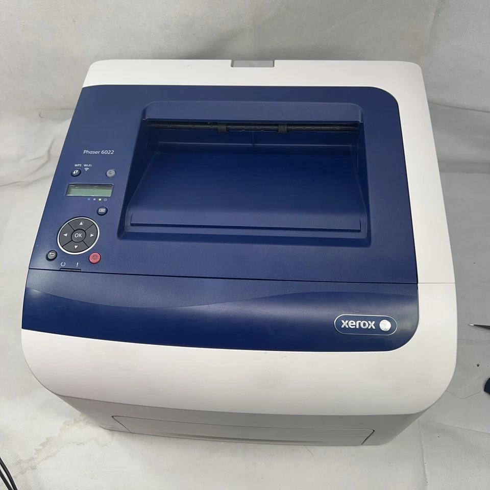 Xerox Color Phaser 6022 Printer 256Mb USB Ethernet Wireless Tested 1342 Pg Count - Image 3 of 4