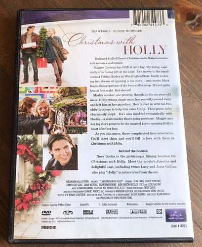 Christmas With Holly (DVD, 2012) - Picture 2 of 3