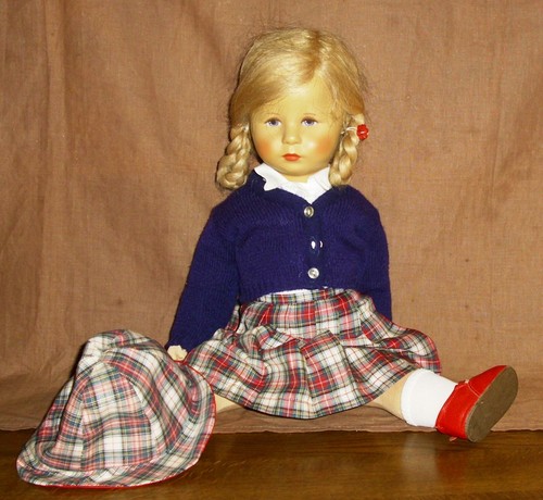 Käthe Kruse Puppe-48cm-unbespielt-80iger Jahre-sehr guter Zustand - Bild 12 von 13