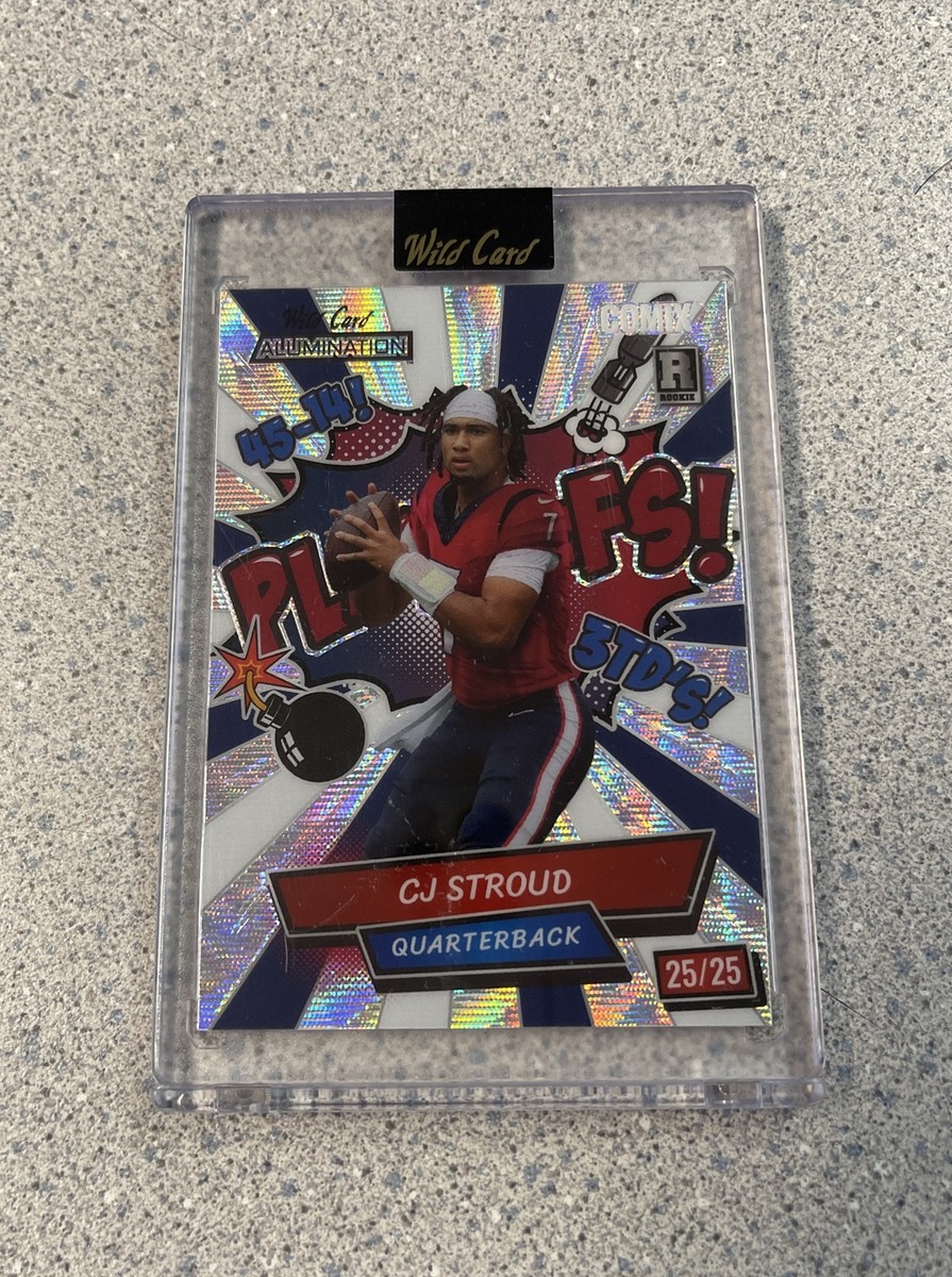 2023 Wild Card Alumination CJ Stroud Rookie Comix Playoffs