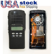 Black Replacement Housing Case For HT1250 Radio With Speaker LCD MIC HT 1250
