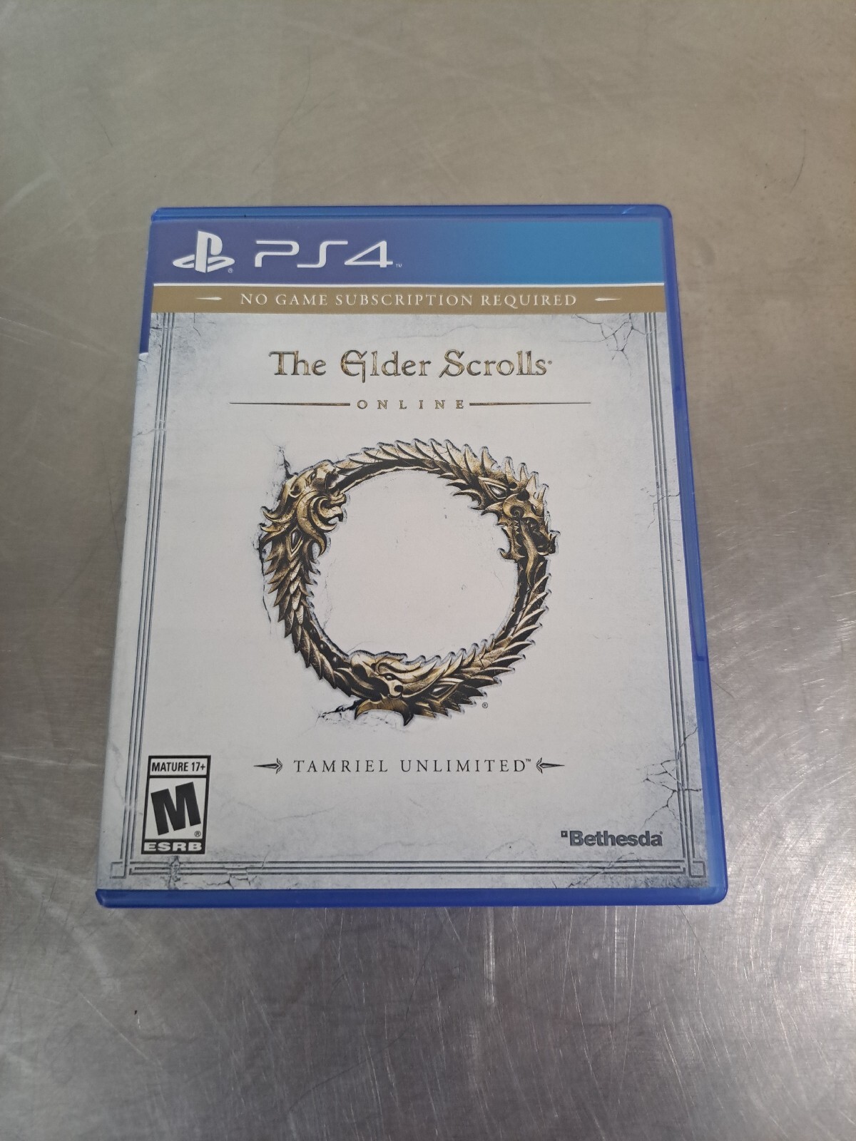 PS4 The Elder Scrolls Online Tamriel Unlimited Sony Playstation 4 Disc ...