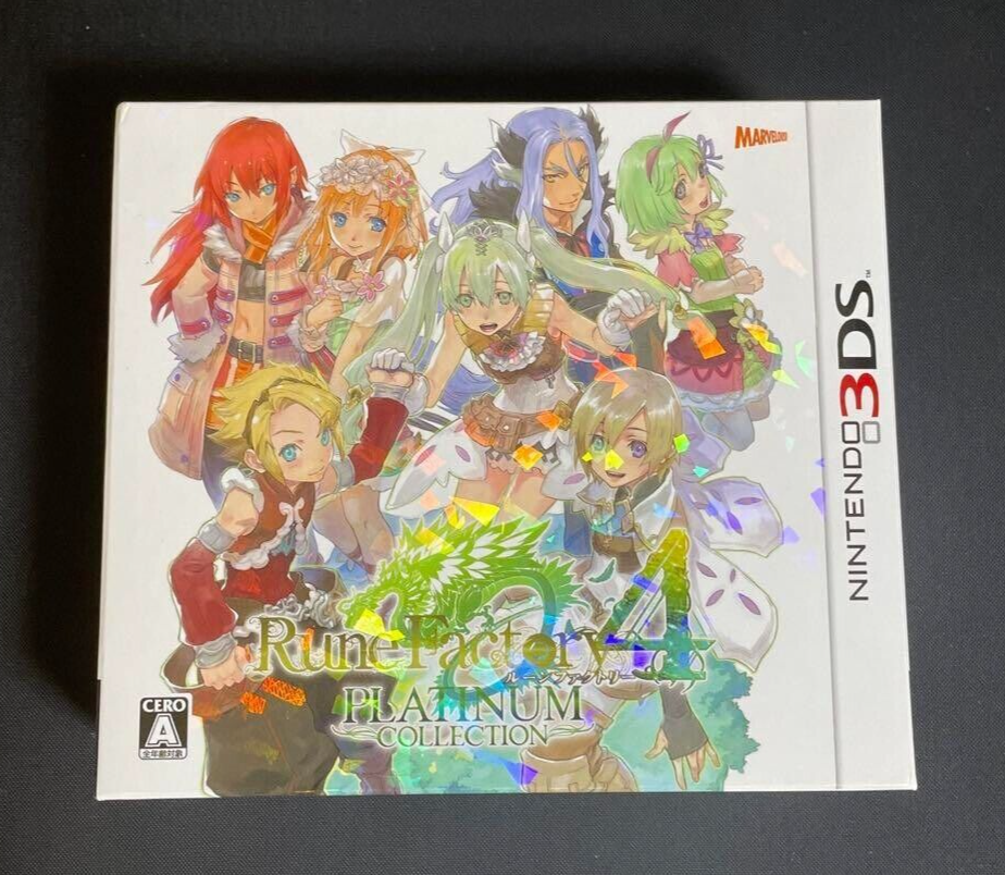 ニンテンドー3DS - RuneFactory4 PlatinumCollection Rune Factory 4 Platinum Collection Nintendo 3DS Japanese ver