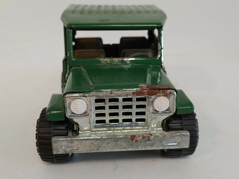 Jeep Buddy L vintage acero prensado verde #13941 Foto 3 de 4