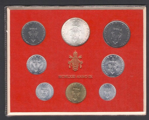 1971 Vatican, Paul VI, Year IX, Complete Year BU