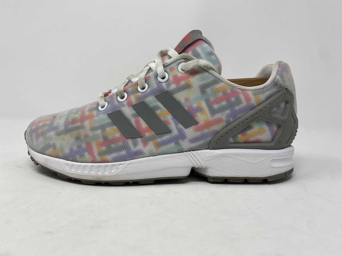 Flux　TT adidas zx flux torsion multicolor shoes mens 6.5 womens 8 sneakers