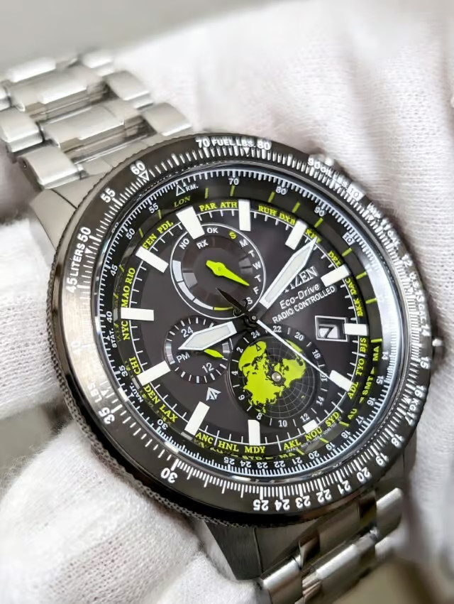 Citizen Promaster Geo Trekker Men's Watch Gray Dial World Time BY3006-53E