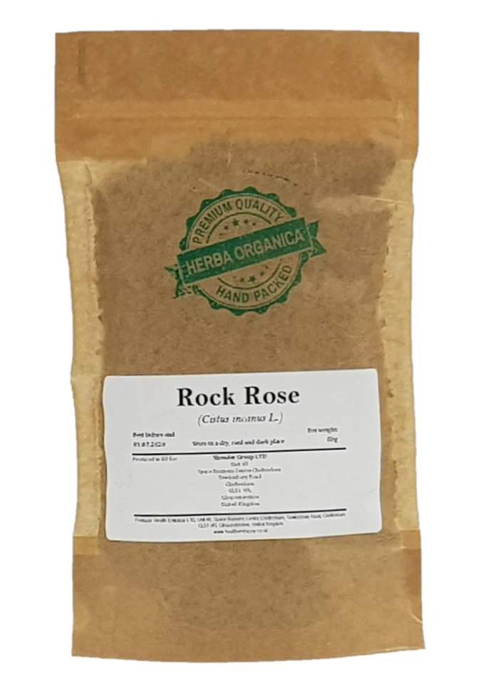 Rock Rose - Cistus Incanus # Herba Organica # Dried Cistus Herb Tea
