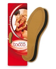 TACCO 613 Luxus Tan Support Full Leather Shoe Insoles Inserts