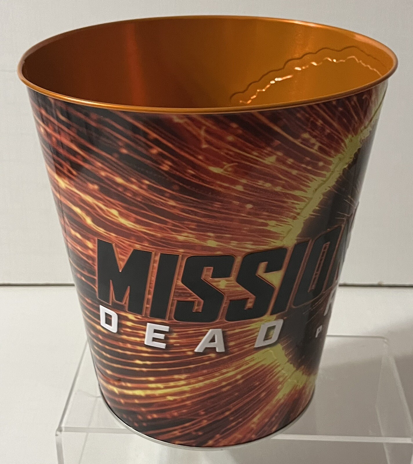MissionImpossible Dead Reckoning Movie 2023 Tin Tub Bucket Popcorn