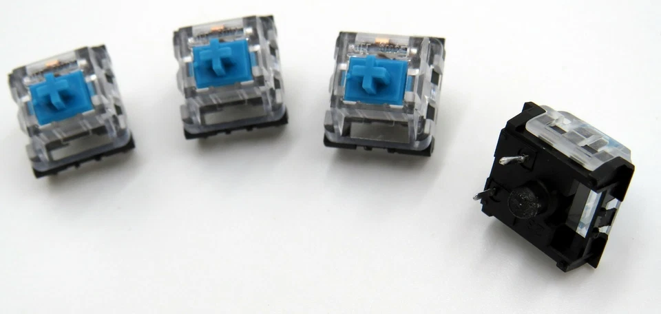 5x GX Blue Clicky Mechanische Switches Schalter für z.B Logitech G Pro Tastatur - Bild 3 von 4