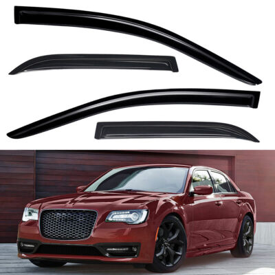 For 2011-2023 Chrysler 300 Window Visors Vent Shade Rain Guards Wind Deflector