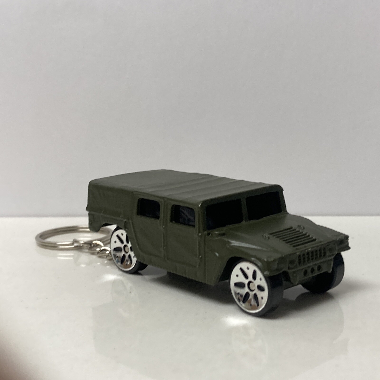 Humvee Chain RARE KEY CHAIN GREEN HUMMER HUMVEE CUSTOM LIMITED EDITION 1984 1985 ...