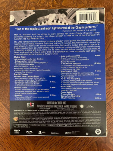 The Charlie Chaplin Collection - Modern Times 2-Disc DVDs - Picture 2 of 4