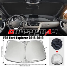 FOR Ford Explorer 2016 Windshield Sun Shade Cover UV Block Heat Protection