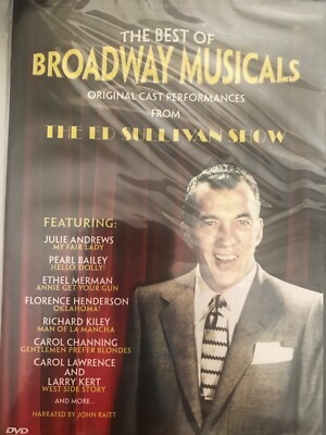 BEST OF BROADWAY - FROM THE ED SULLIVAN SHOW -  DVD MUSICAL SEGMENTS