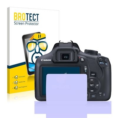 Canon EOS 1300D, 2 x BROTECT  HD-Clear Screen Protector, hard-coated 