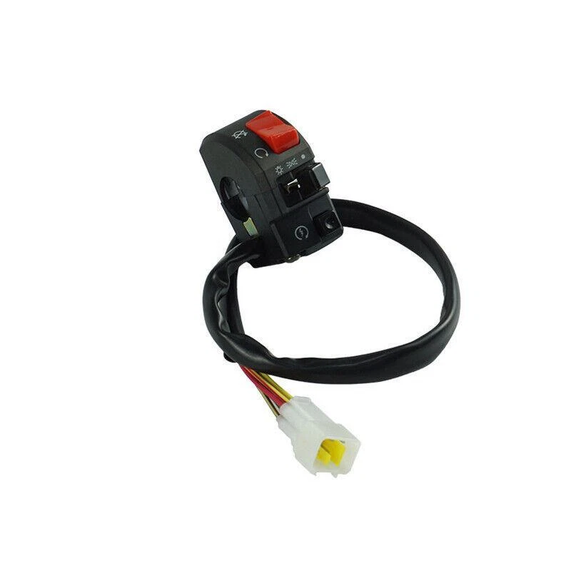 7/8"22mm Motorcycle Handlebar Controll Switch Left Right For Horn Turn Signal×1 - Image 4 of 4