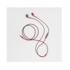 heyday  Wired Earbuds 3.5mm Aux Plug, Mic with Remote Light Pink NIB