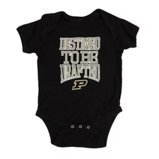 Purdue Boilermakers NCAA Outerstuff Newborn Black "Destined" Creeper