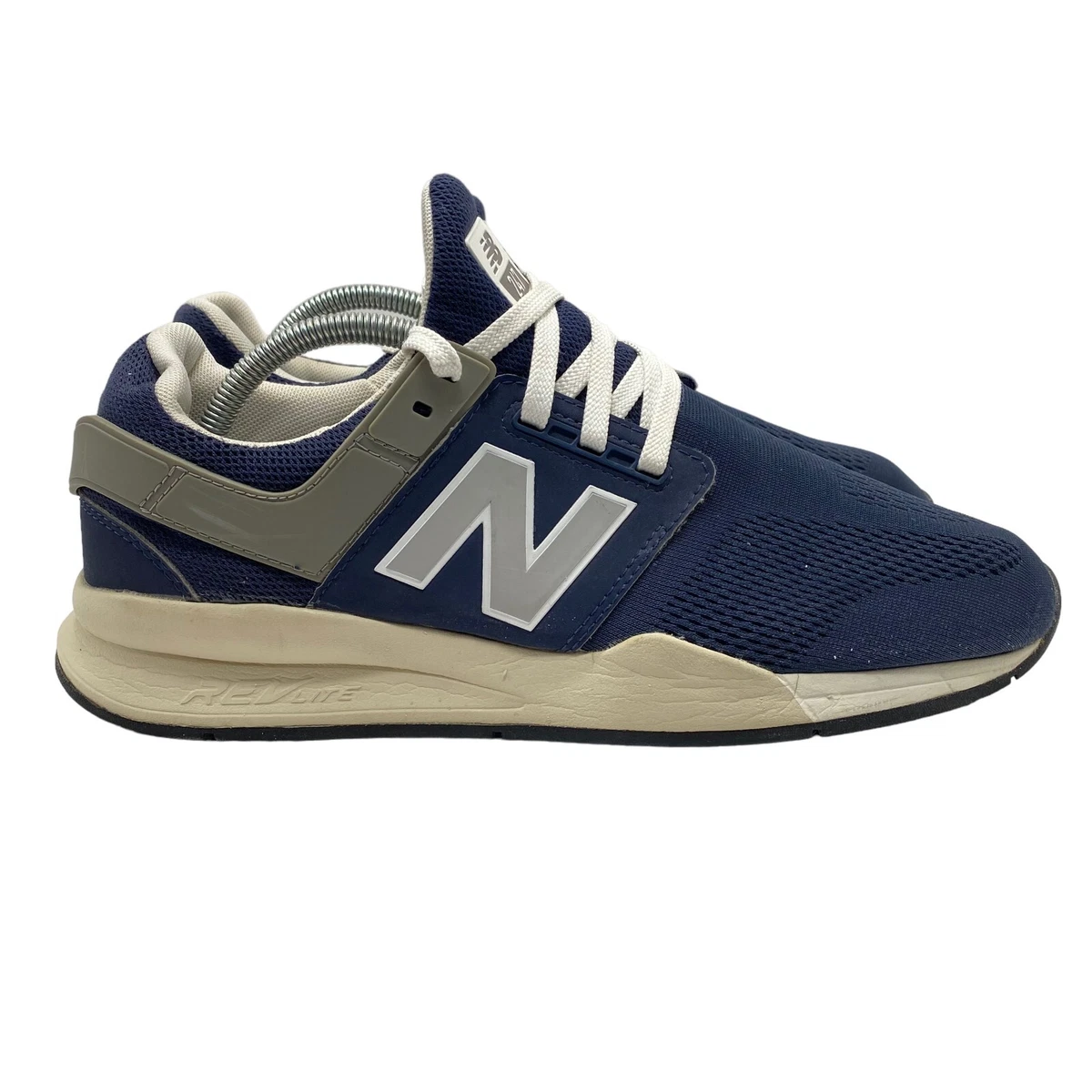 New Balance 247 Menu0026#039;s Size 9.5 US Athletic Shoes Blue White MS247MA |  eBay