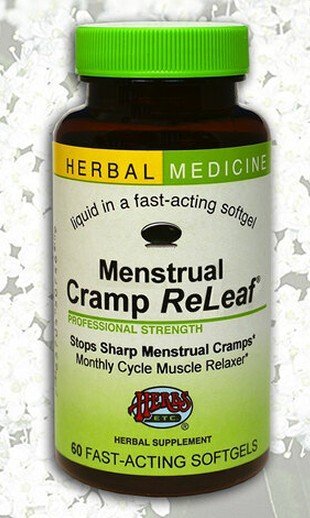 Herbs Etc Cramp ReLeaf (менструальный) 60 мягких таблеток