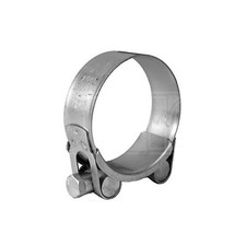 Superclamp Mild Steel 60-63mm - Pack of 2 - Smooth Band - JUBILEE JSC063MSP