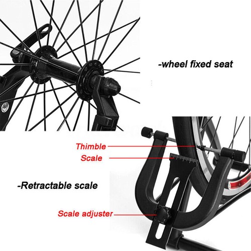 Wheel Holder Bicycle Wheel Maintenance Wheel Truing Stand for 16"-29" 700C Wheel - Picture 2 of 10