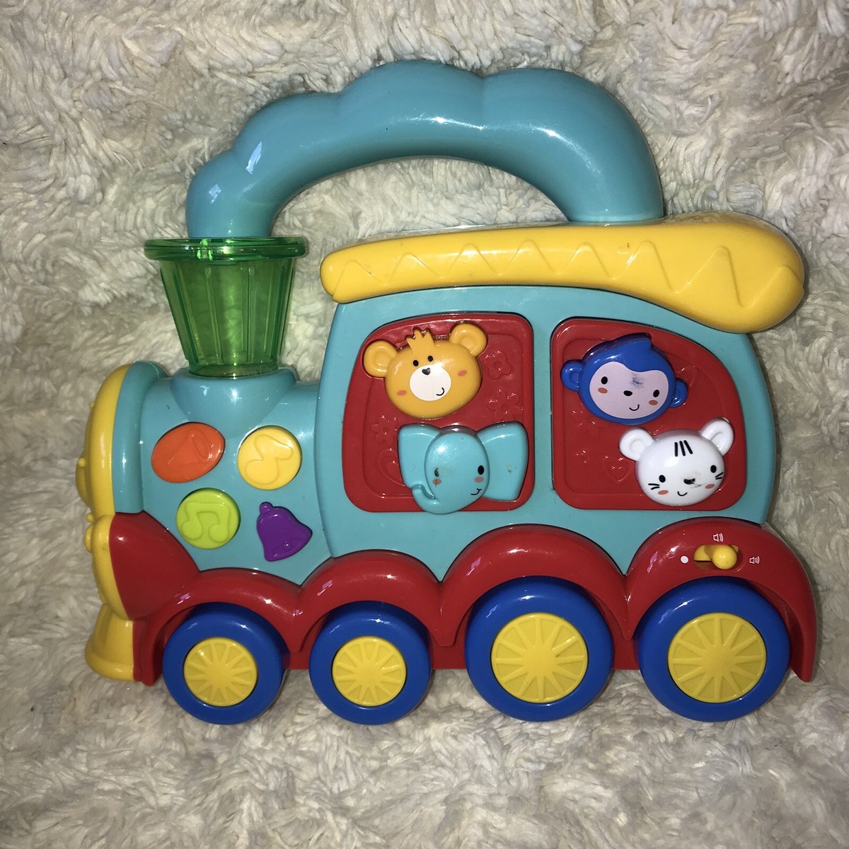 Musical Light Flashing Children's Push Along Train Toy Smyths - Main Image
