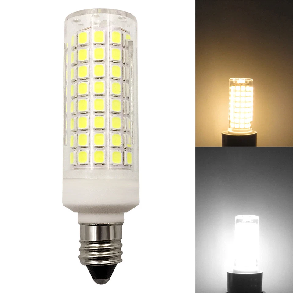 E11 Base LED Light Bulb 102-2835 Ceramics Ceiling Fans Lights Lamp 7W 110V 220V - Image 2 of 4