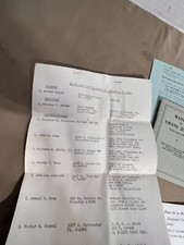 VINTAGE MANUAL FOR GRAND JURORS Ephemera Acknowledgment Letter 1954 Cook County