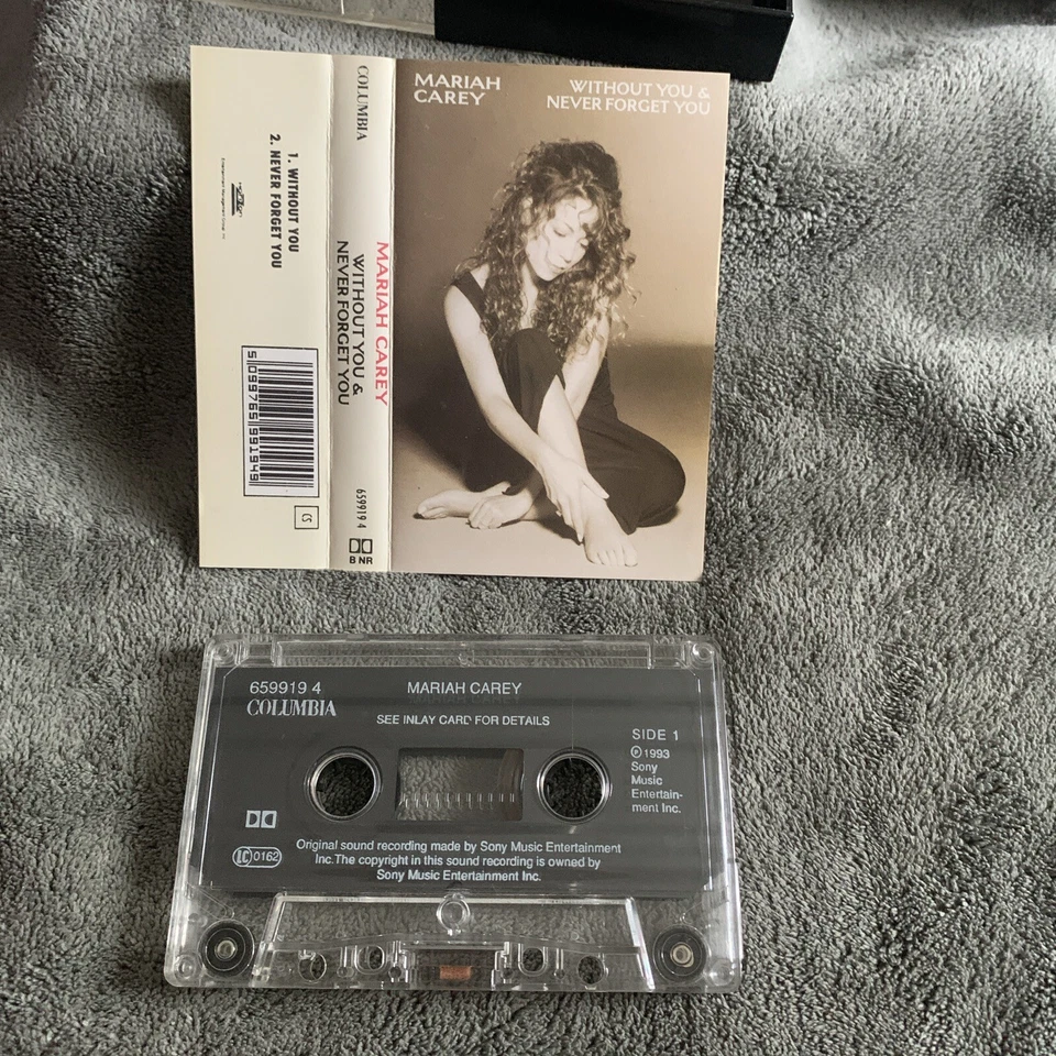 Mariah Carey - Without You / Never Forget You CASSETTE SINGLE - Image 4 of 4