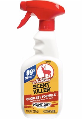 Super Charged Scent Killer, Odorless Formula 24oz
