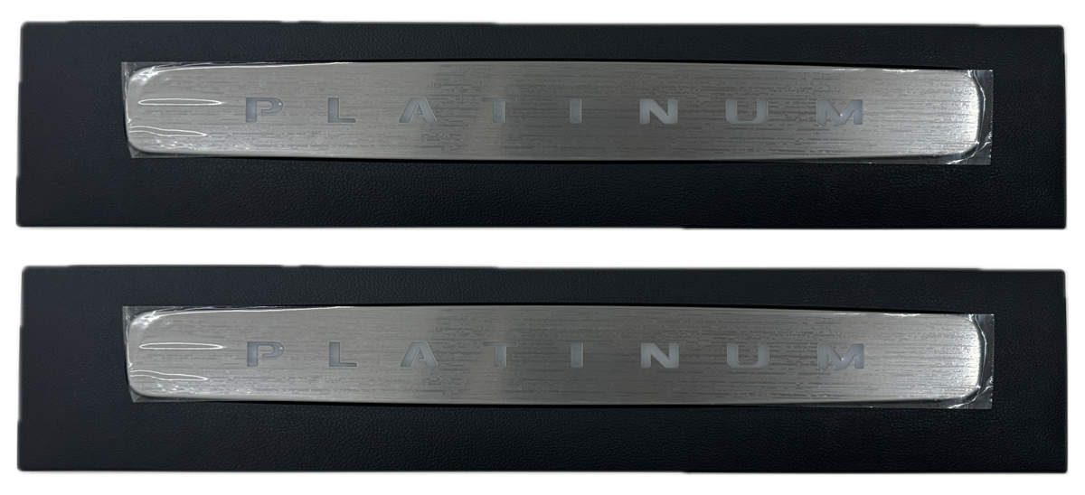 2017-2024 Ford Super Duty Platinum LED Sill Plate SET Left + Right