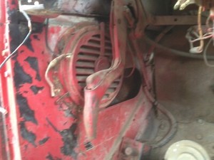 vintage 1950s diamond t international truck parking brake handle assembly ebrake