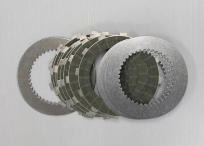 Ultima Clutch Plate Kit Ultima 2'' Open Belt Primary Harley chopper Steel Frictio
