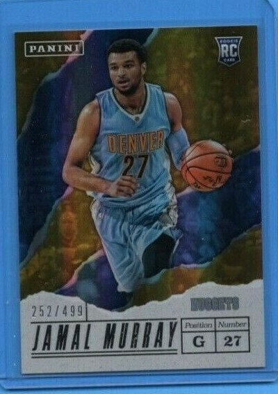 2017 Panini Father’s Day #56: Jamal Murray, Rookie 252/499, Denver Nuggets RC.